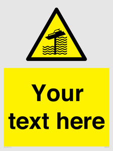 Custom warning grounding on weir